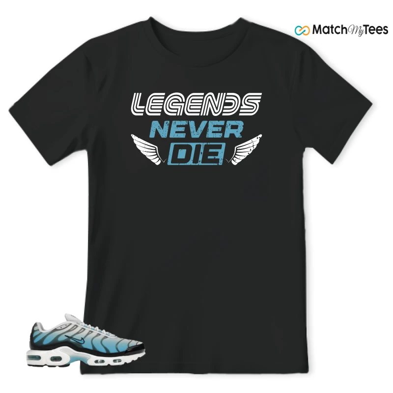NIKE AIR MAX PLUS ICE (GS) SNEAKER Matching Tees t-shirt