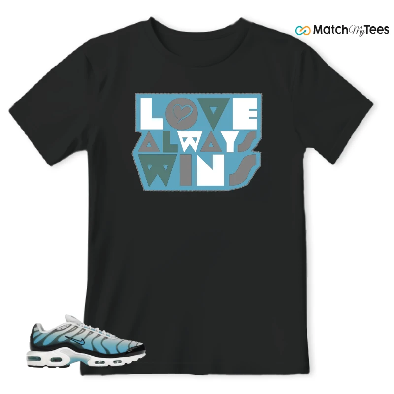 NIKE AIR MAX PLUS ICE (GS) SNEAKER Matching Tees t-shirt