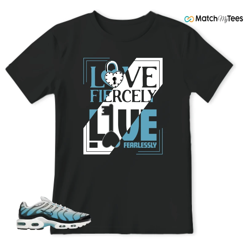 NIKE AIR MAX PLUS ICE (GS) SNEAKER Matching Tees t-shirt