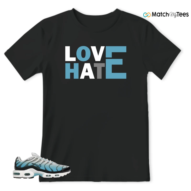 NIKE AIR MAX PLUS ICE (GS) SNEAKER Matching Tees t-shirt