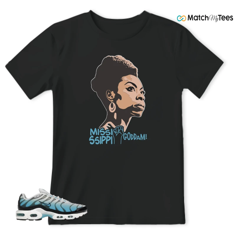 NIKE AIR MAX PLUS ICE (GS) SNEAKER Matching Tees t-shirt
