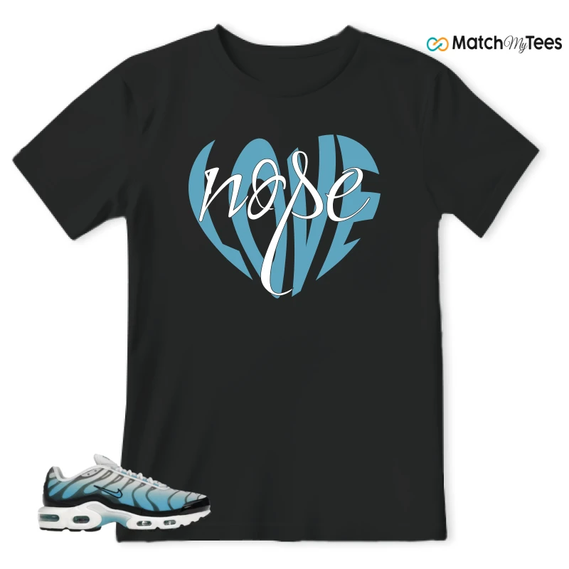 NIKE AIR MAX PLUS ICE (GS) SNEAKER Matching Tees t-shirt