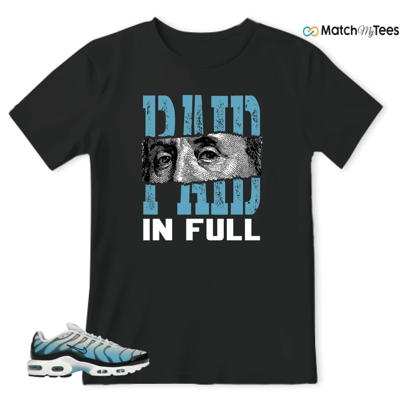 NIKE AIR MAX PLUS ICE (GS) SNEAKER Matching Tees t-shirt