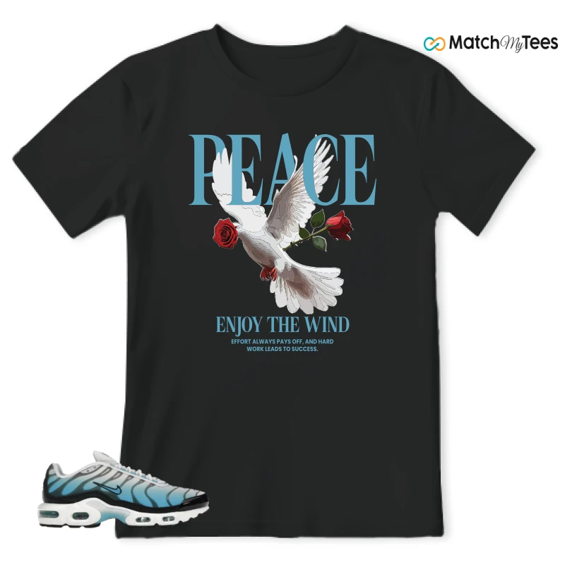 NIKE AIR MAX PLUS ICE (GS) SNEAKER Matching Tees t-shirt