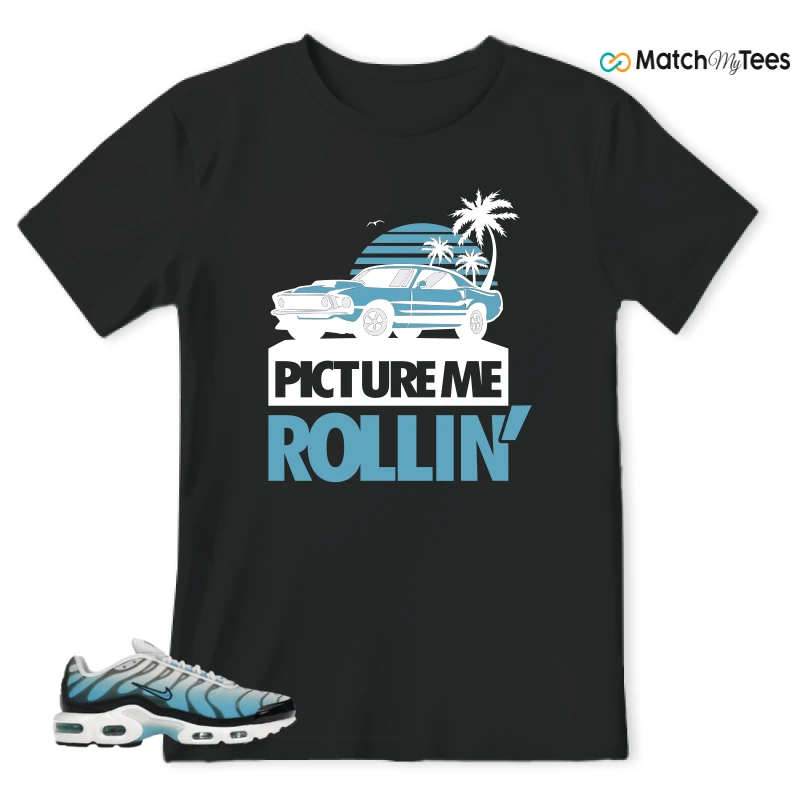 NIKE AIR MAX PLUS ICE (GS) SNEAKER Matching Tees t-shirt