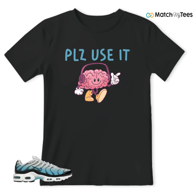 NIKE AIR MAX PLUS ICE (GS) SNEAKER Matching Tees t-shirt