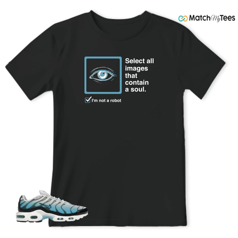 NIKE AIR MAX PLUS ICE (GS) SNEAKER Matching Tees t-shirt