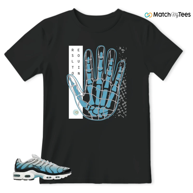 NIKE AIR MAX PLUS ICE (GS) SNEAKER Matching Tees t-shirt
