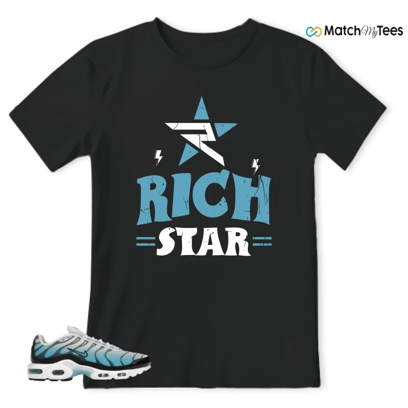 NIKE AIR MAX PLUS ICE (GS) SNEAKER Matching Tees t-shirt