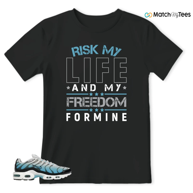 NIKE AIR MAX PLUS ICE (GS) SNEAKER Matching Tees t-shirt