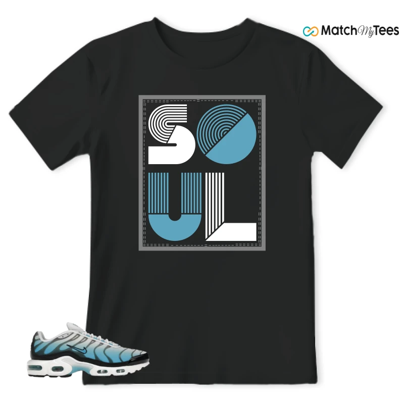 NIKE AIR MAX PLUS ICE (GS) SNEAKER Matching Tees t-shirt