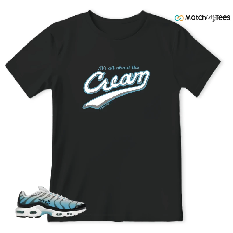 NIKE AIR MAX PLUS ICE (GS) SNEAKER Matching Tees t-shirt