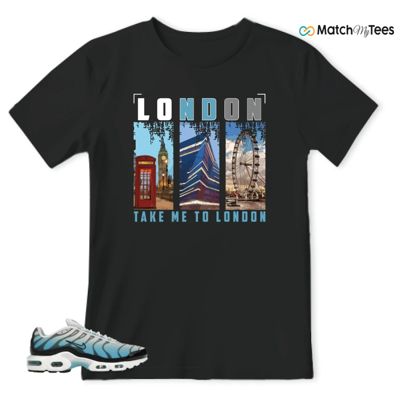 NIKE AIR MAX PLUS ICE (GS) SNEAKER Matching Tees t-shirt