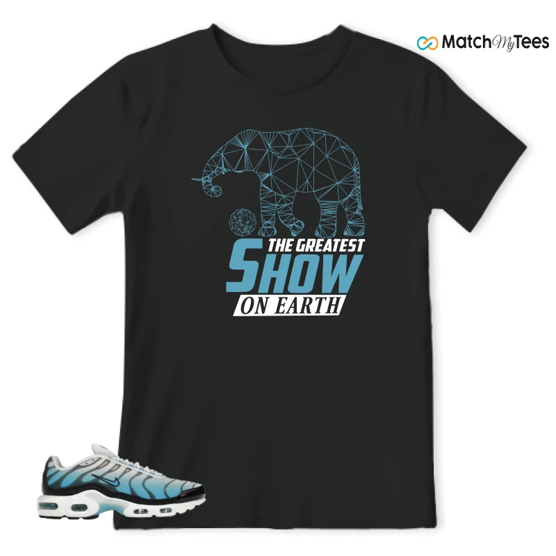 NIKE AIR MAX PLUS ICE (GS) SNEAKER Matching Tees t-shirt