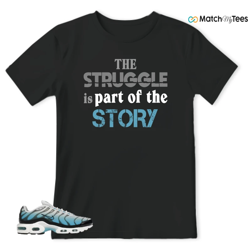 NIKE AIR MAX PLUS ICE (GS) SNEAKER Matching Tees t-shirt