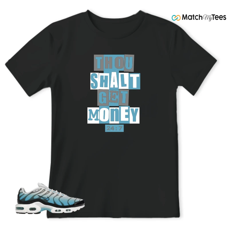 NIKE AIR MAX PLUS ICE (GS) SNEAKER Matching Tees t-shirt