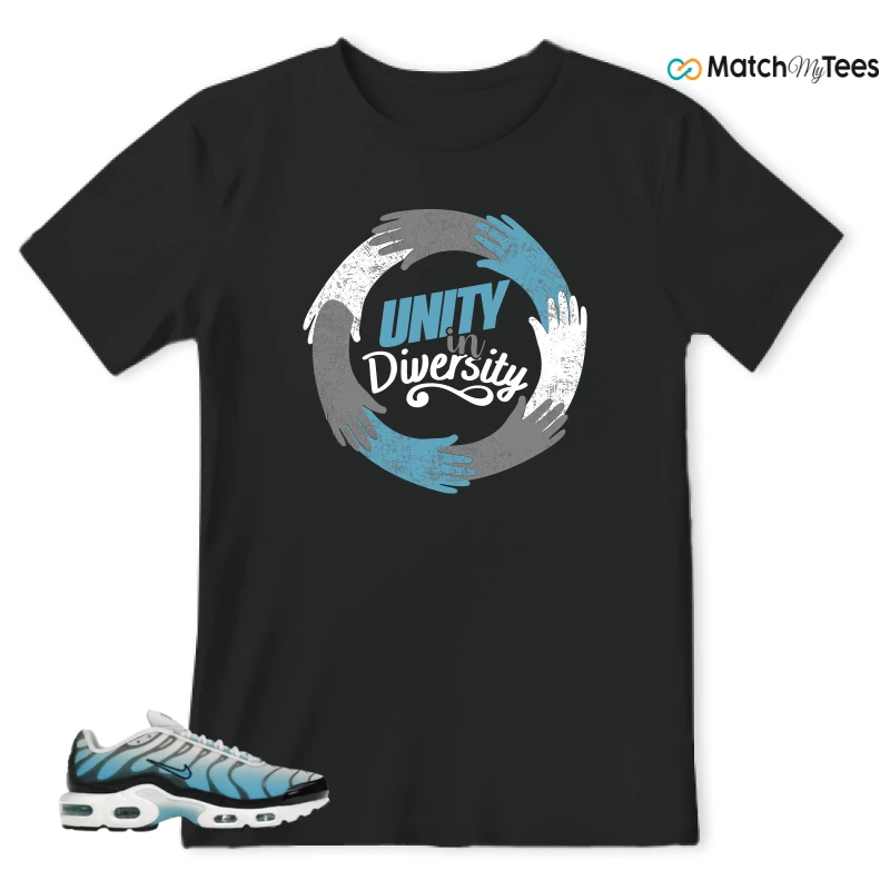NIKE AIR MAX PLUS ICE (GS) SNEAKER Matching Tees t-shirt