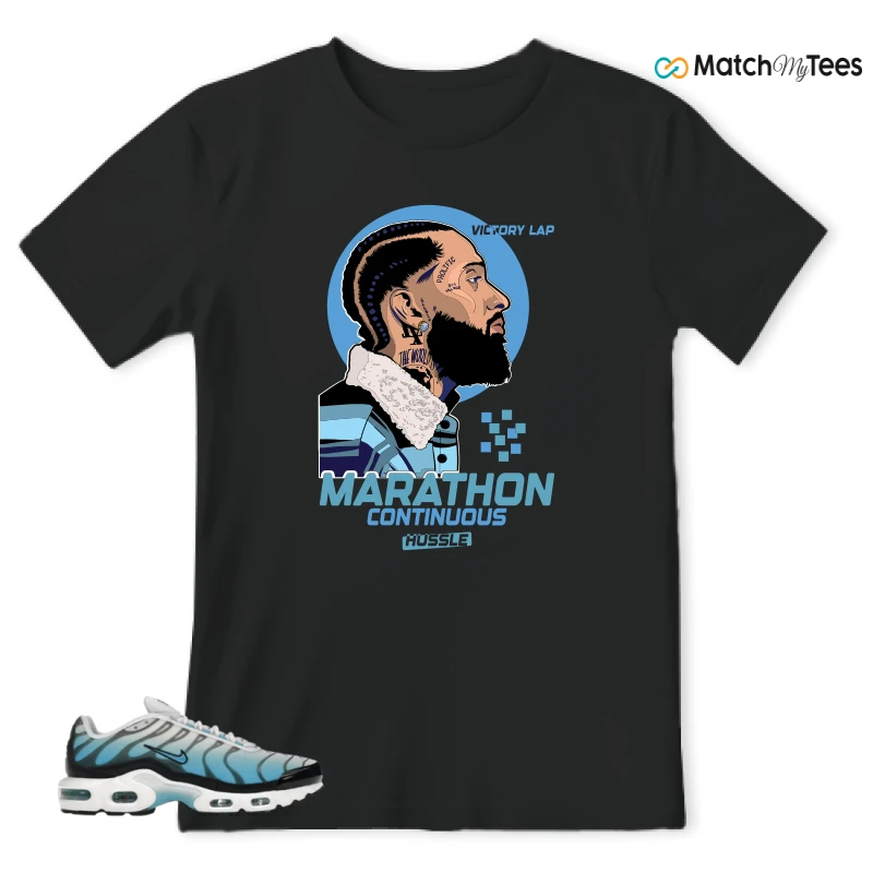 NIKE AIR MAX PLUS ICE (GS) SNEAKER Matching Tees t-shirt