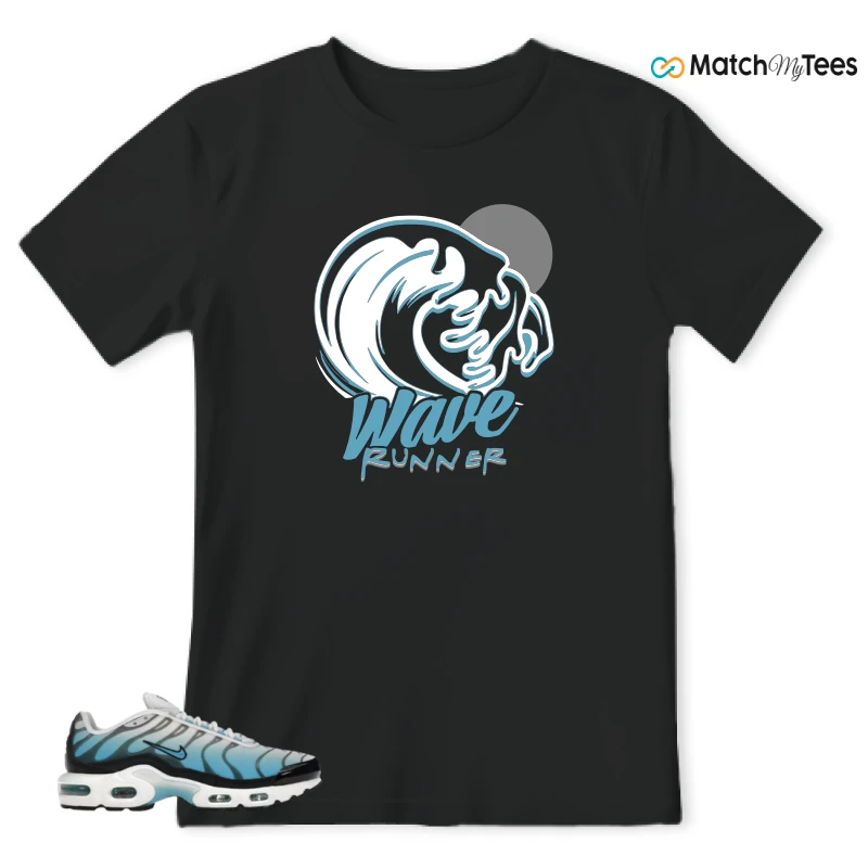 NIKE AIR MAX PLUS ICE (GS) SNEAKER Matching Tees t-shirt