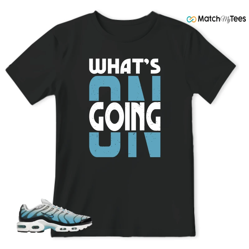 NIKE AIR MAX PLUS ICE (GS) SNEAKER Matching Tees t-shirt