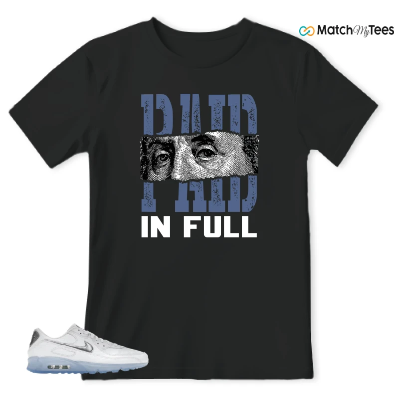 Paid In Full Black matching T-shirt T-shirt