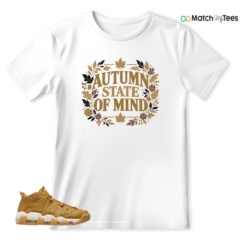 Autum State Of Mind 2 White matching T-shirt T-shirt