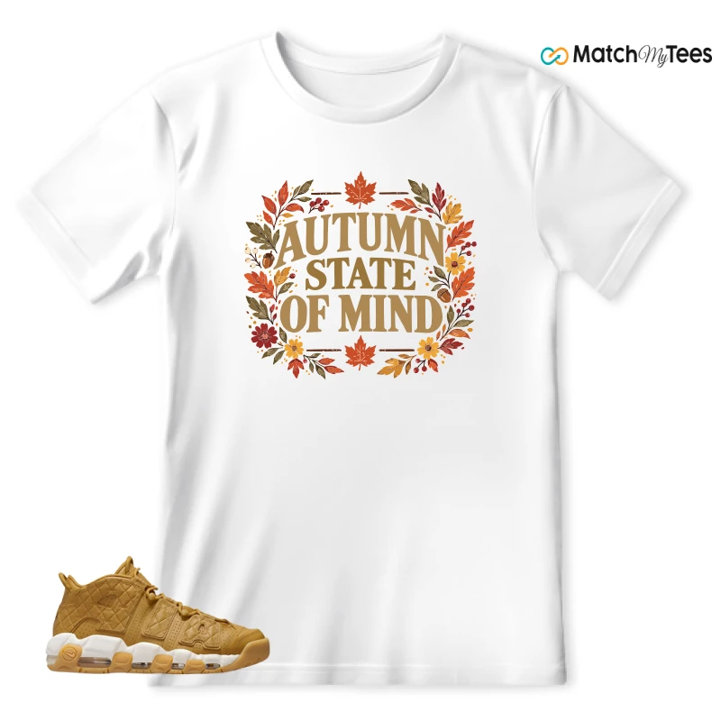 Autum State Of Mind White matching T-shirt T-shirt