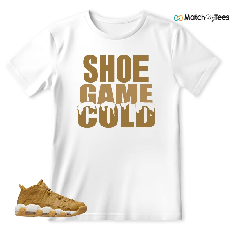 Shoe Game Cold White matching T-shirt T-shirt