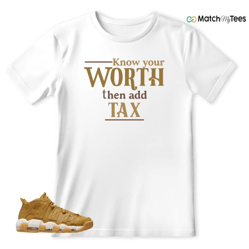 Worth White matching T-shirt T-shirt