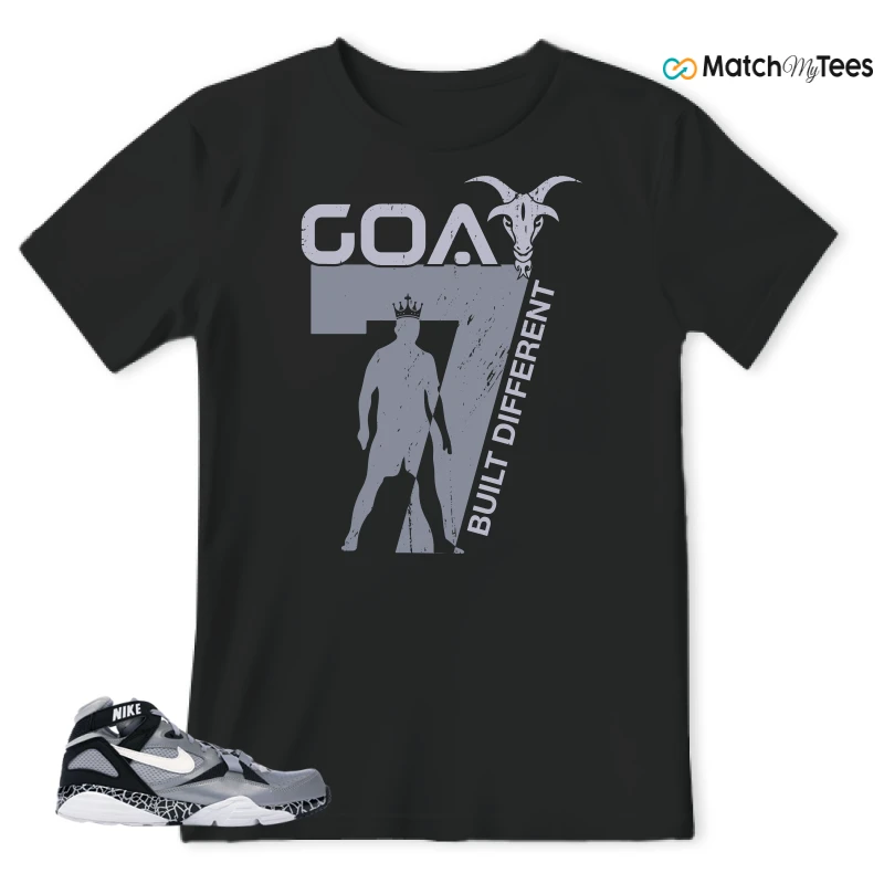 Goat 7 Black matching T-shirt T-shirt