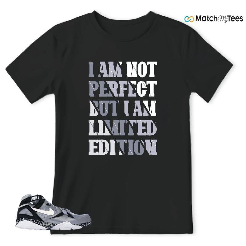 I Am Not Perfect Black matching T-shirt T-shirt