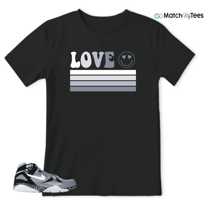L O V E Black matching T-shirt T-shirt