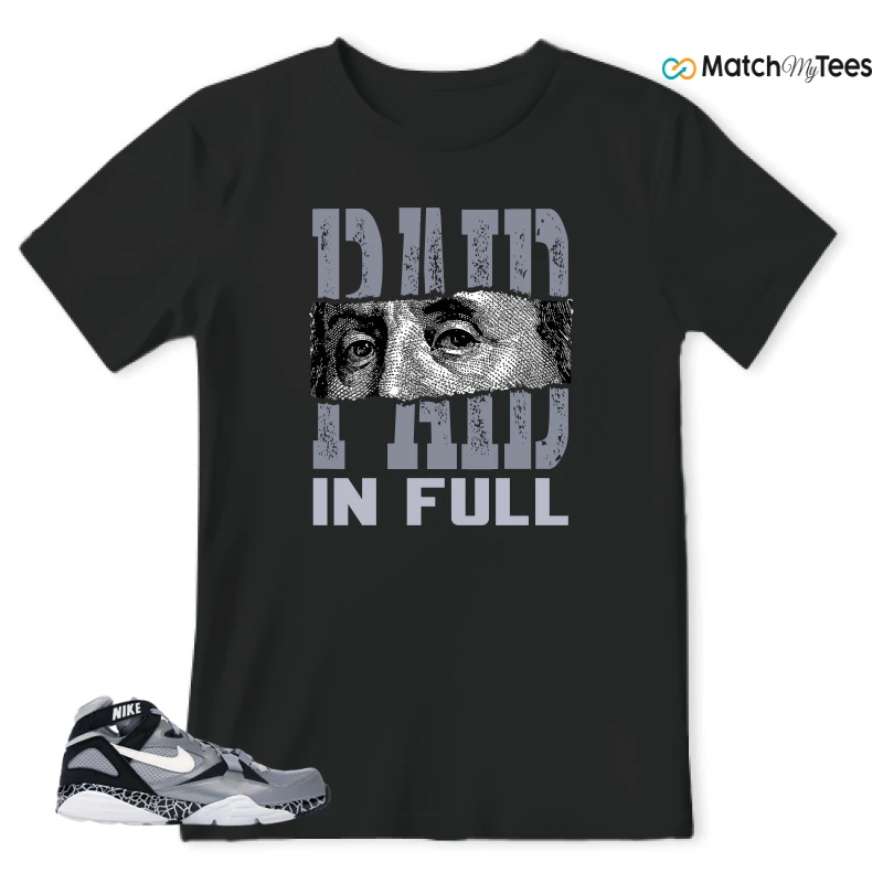 Paid In Full Black matching T-shirt T-shirt