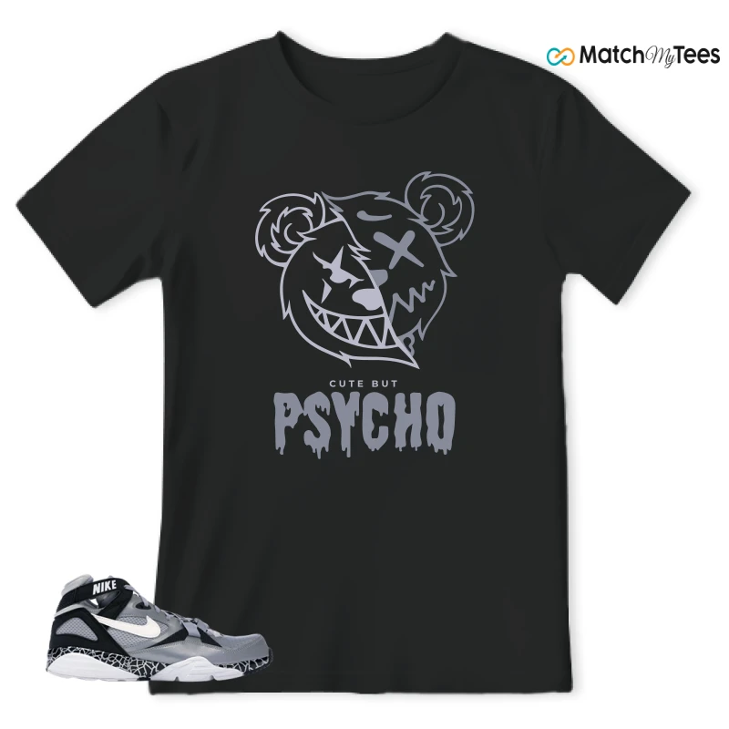 Psycho Teddy Black matching T-shirt T-shirt