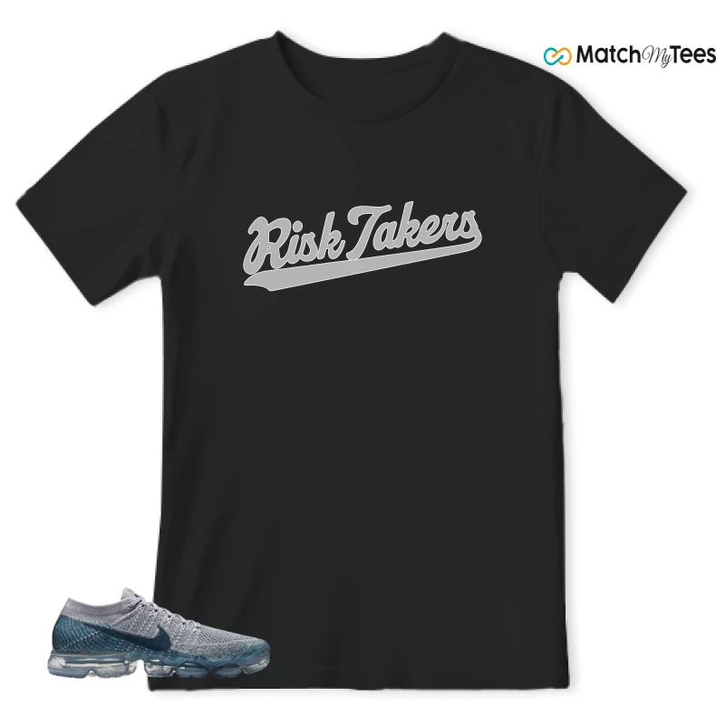 NIKE AIR VAPORMAX ICE FLASH SNEAKER/WOLF GREY/BLUE FOX-PURE PLATINUM matching T-shirt