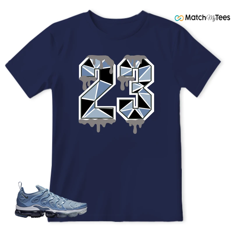 NIKE AIR VAPORMAX PLUS WORK BLUE SNEAKER Matching Tees t-shirt