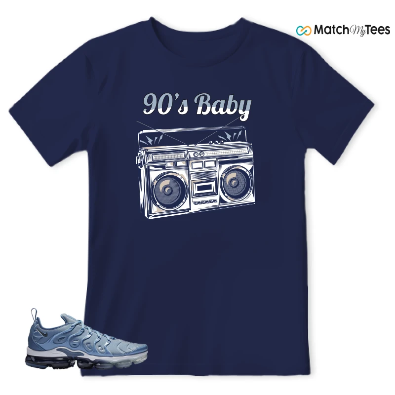 NIKE AIR VAPORMAX PLUS WORK BLUE SNEAKER Matching Tees t-shirt