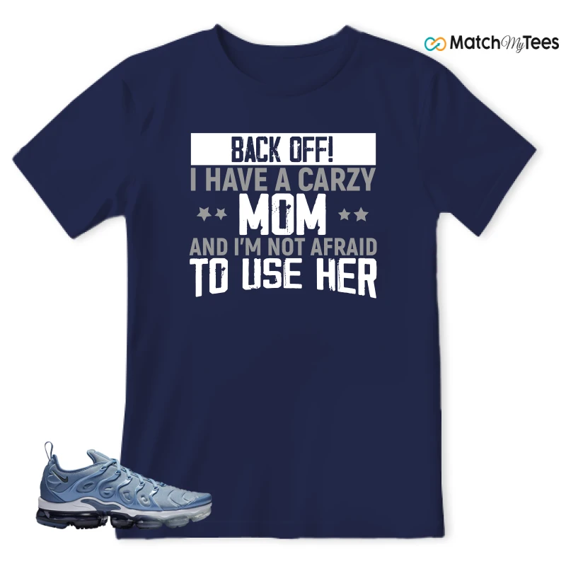 NIKE AIR VAPORMAX PLUS WORK BLUE SNEAKER Matching Tees t-shirt