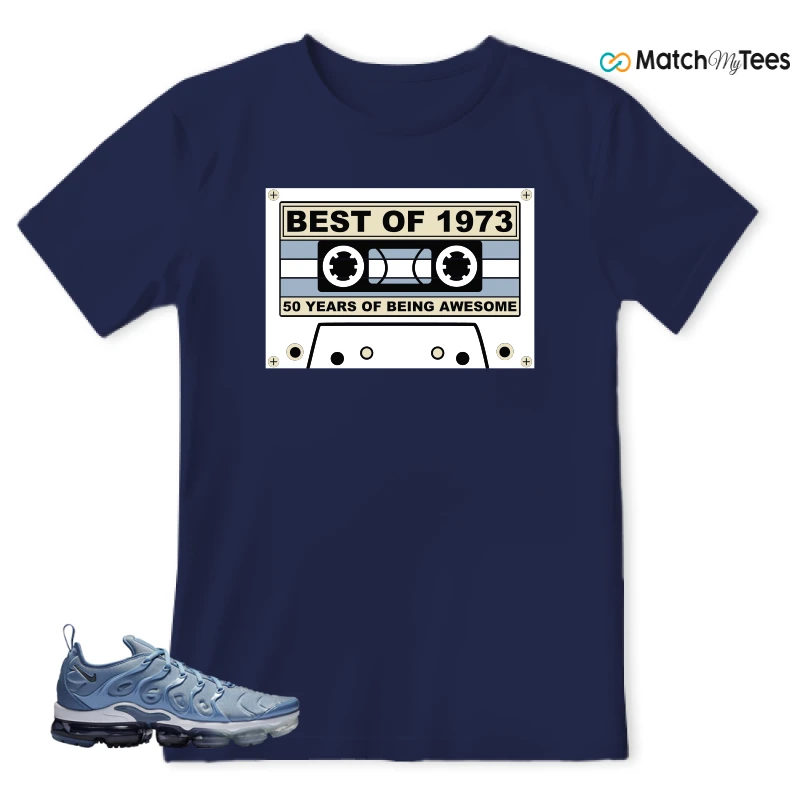 NIKE AIR VAPORMAX PLUS WORK BLUE SNEAKER Matching Tees t-shirt