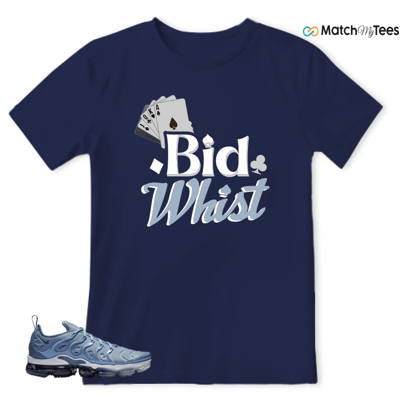 NIKE AIR VAPORMAX PLUS WORK BLUE SNEAKER Matching Tees t-shirt