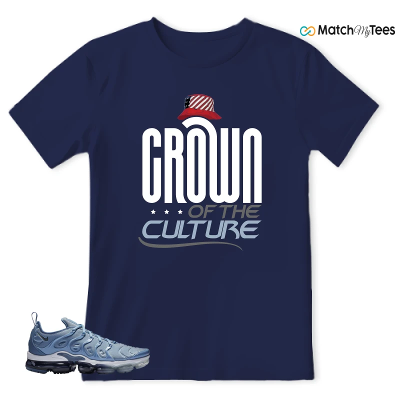NIKE AIR VAPORMAX PLUS WORK BLUE SNEAKER Matching Tees t-shirt