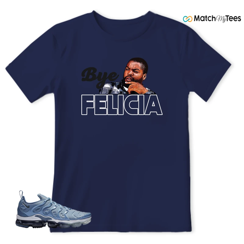 NIKE AIR VAPORMAX PLUS WORK BLUE SNEAKER Matching Tees t-shirt