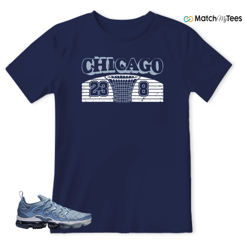 NIKE AIR VAPORMAX PLUS WORK BLUE SNEAKER Matching Tees t-shirt