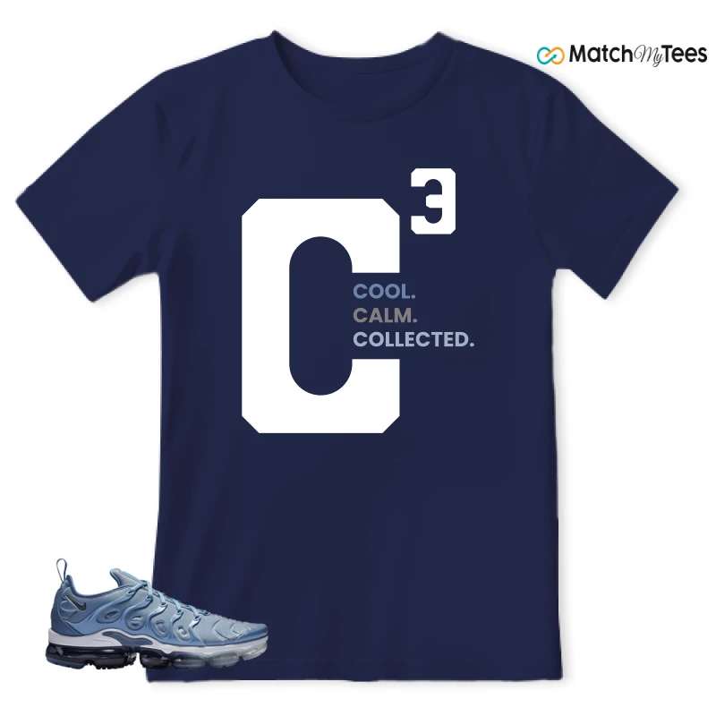 NIKE AIR VAPORMAX PLUS WORK BLUE SNEAKER Matching Tees t-shirt