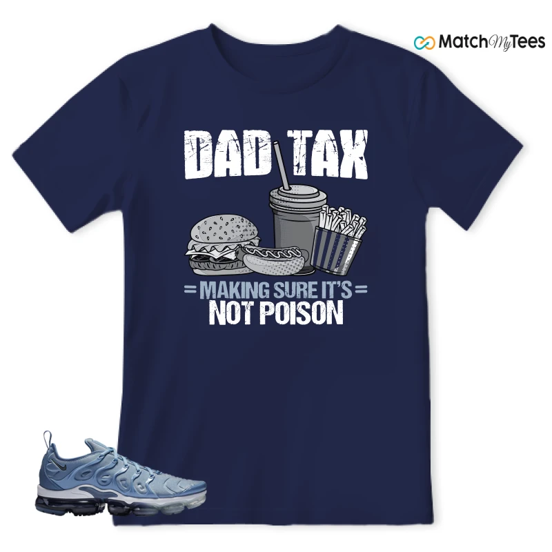 NIKE AIR VAPORMAX PLUS WORK BLUE SNEAKER Matching Tees t-shirt