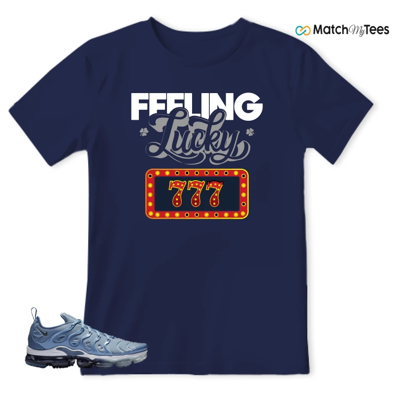NIKE AIR VAPORMAX PLUS WORK BLUE SNEAKER Matching Tees t-shirt