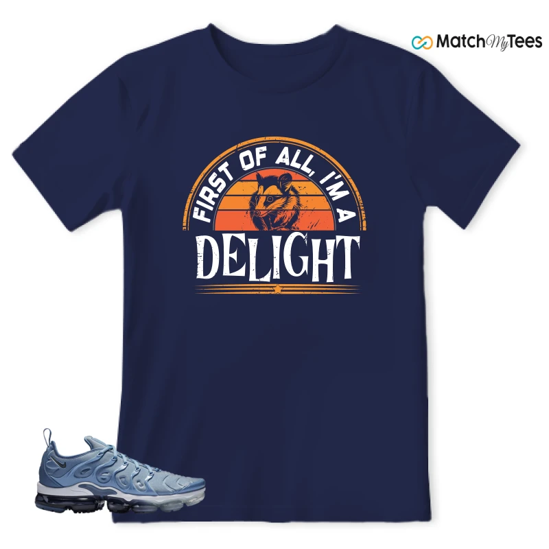 NIKE AIR VAPORMAX PLUS WORK BLUE SNEAKER Matching Tees t-shirt