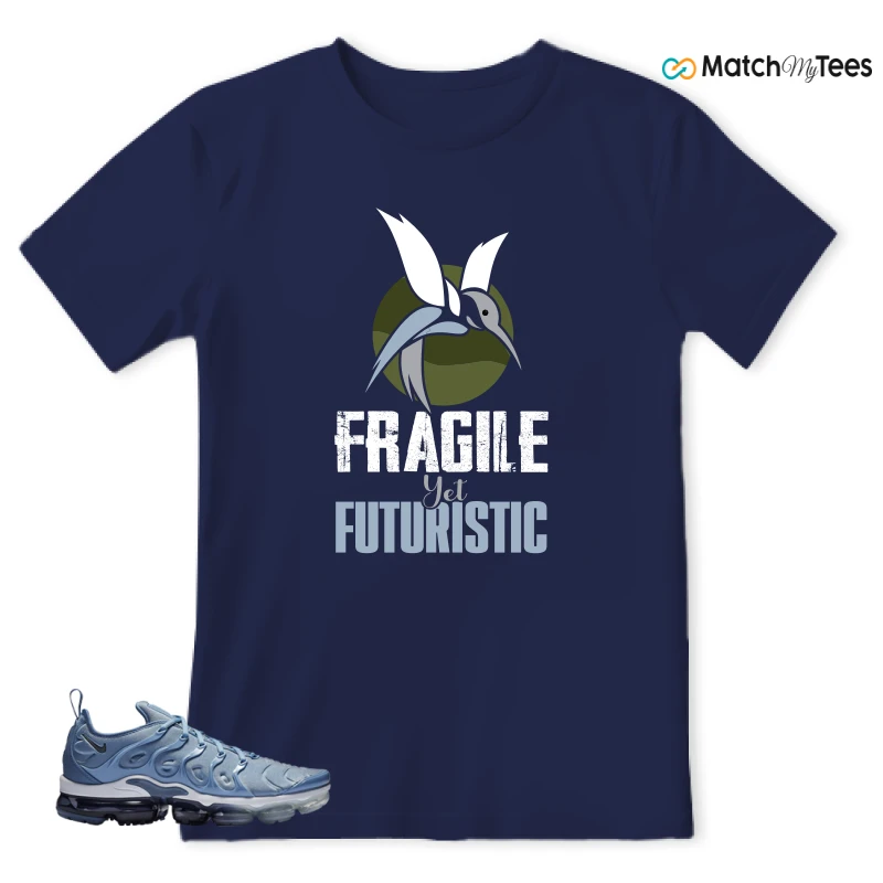 NIKE AIR VAPORMAX PLUS WORK BLUE SNEAKER Matching Tees t-shirt