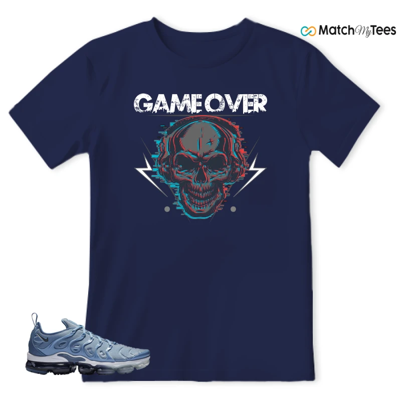 NIKE AIR VAPORMAX PLUS WORK BLUE SNEAKER Matching Tees t-shirt