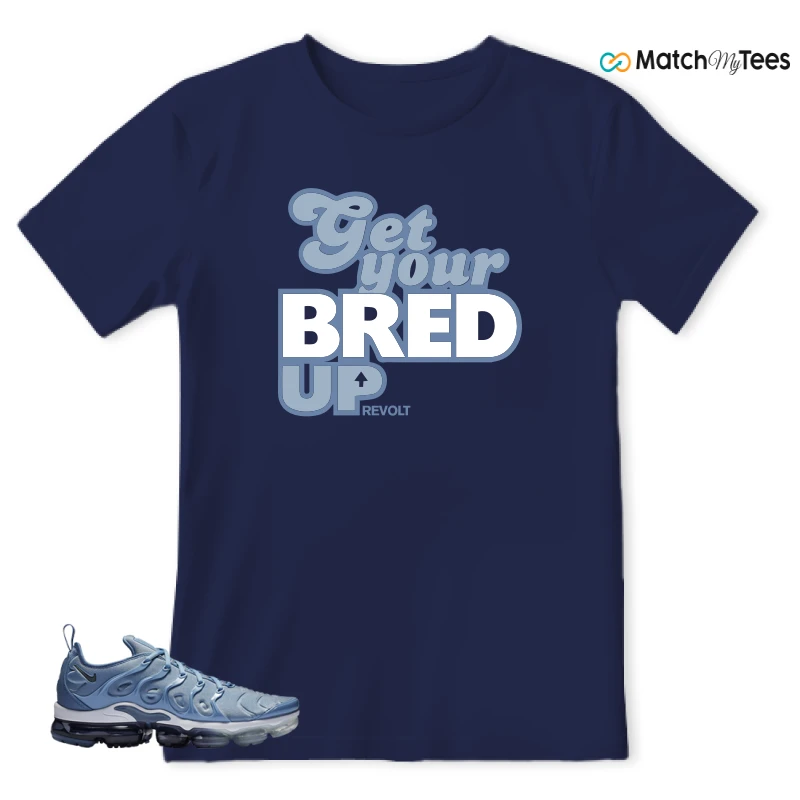 NIKE AIR VAPORMAX PLUS WORK BLUE SNEAKER Matching Tees t-shirt